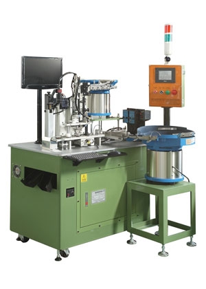 SY-AS107-CD Auto Oil Seal Springs Loading and Trimming Dimension Inspection Machine