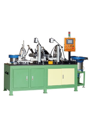 SY-V107-DS Auto Vacuum Type Oil Seals Double Sides Trimming and Spring Loading Machine