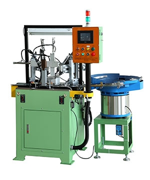 SY-C105-D Auto Collet Chuck Oil Seals Trimming Machine（Vibration Conveyor System)